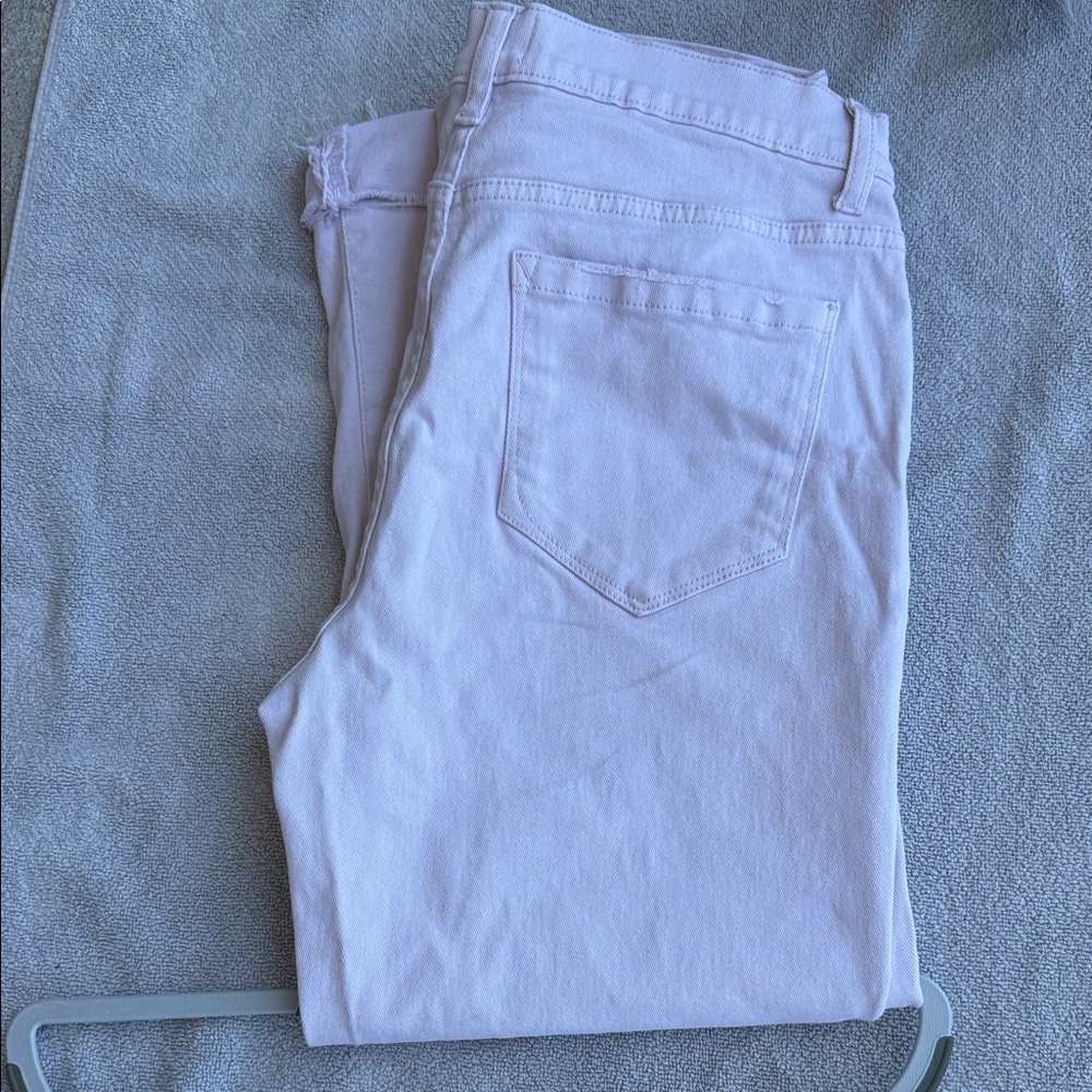 Kensie Jeans Vintage Luxe Slim. Size 29/8. Light Purple/ Lavender. Preowned